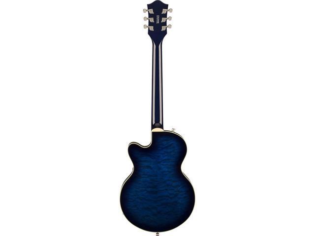 Gretsch G5655T-QM Electromatic Center Block Jr. Single-Cut Quilted Maple with Bigsby, Hudson Sky
