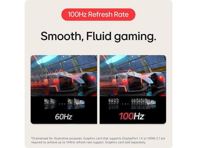 LG - 32" VA Curved FHD 100Hz AMD FreeSync Monitor (HDMI) - Black - image 10