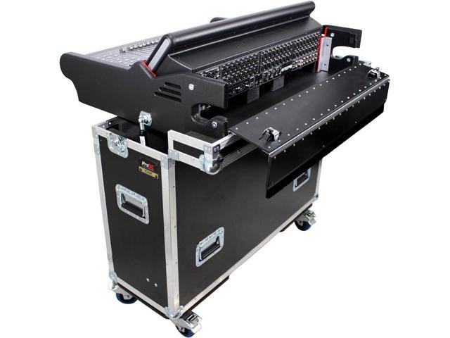 ProX XZF-MIDM32 Flip-Ready Easy Retracting Hydraulic Lift Case for Midas M32 Console