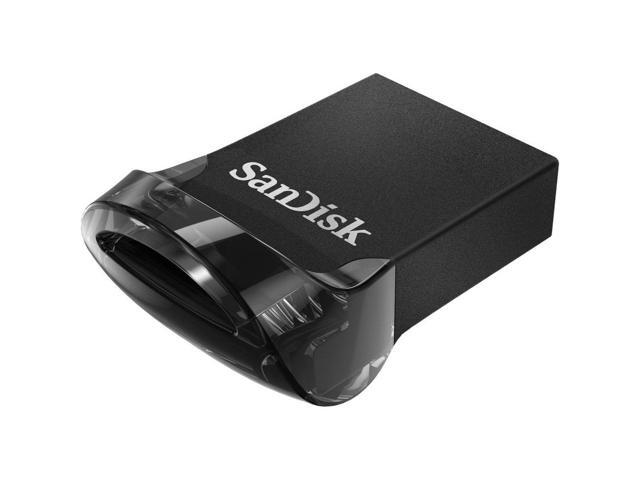SanDisk - Ultra Fit 128GB USB 3.1 Flash Drive - Black - image 8