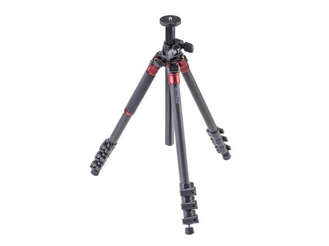 3Pod Orbit 4-Section Carbon Fiber Tripod for DSLR Photo and Video Cameras, Bubble Level