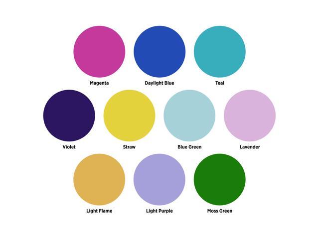 Westcott Creative Color Gel Pack for Optical Spot by Lindsay Adler, 10-Pack