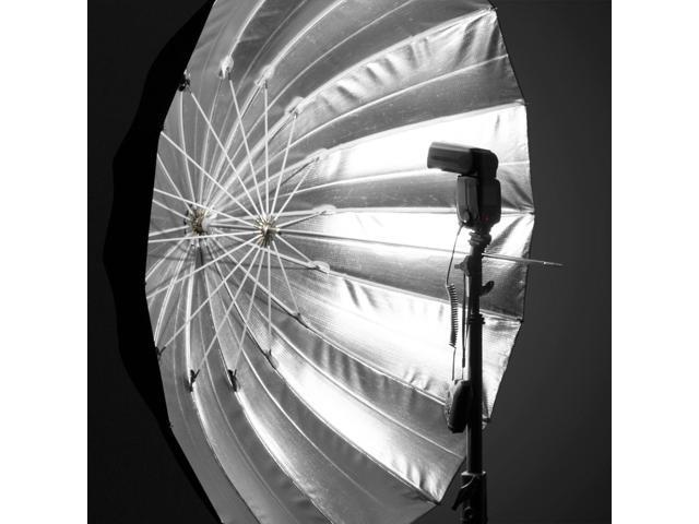 Westcott 43' Deep Umbrella with Silver Interior
