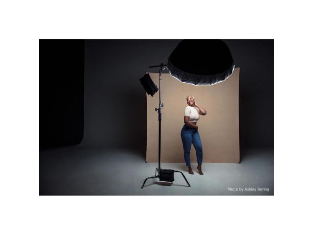 Westcott 8x8' X-Drop Pro Wrinkle-Resistant Backdrop, Brown Sugar