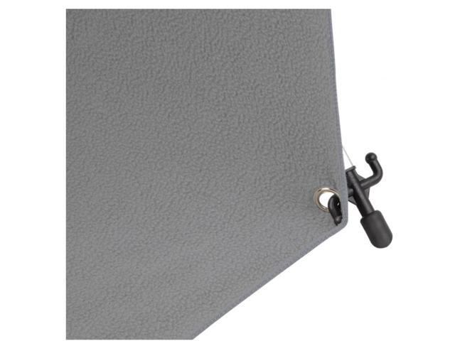 Westcott 8x8' X-Drop Pro Wrinkle-Resistant Backdrop, Neutral Gray