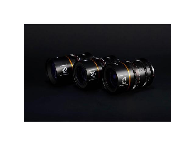 Venus Laowa Nanomorph 27mm T2.8 1.5x S35 Anamorphic Lens for Canon RF, Amber Flare