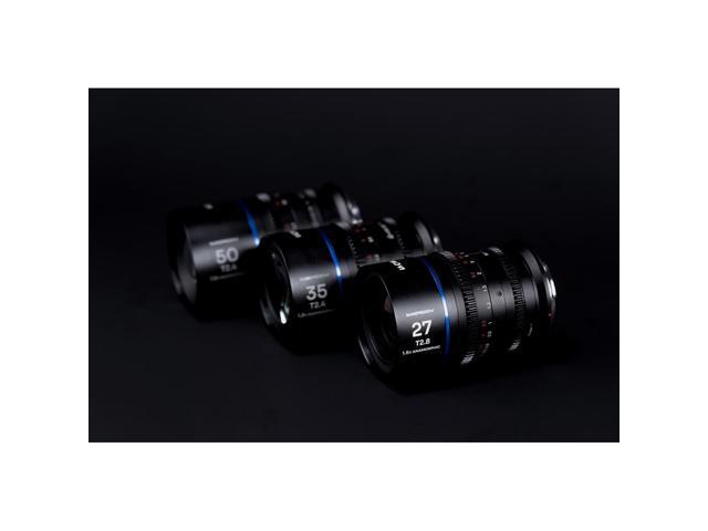 Venus Laowa Nanomorph 27mm T2.8 1.5x S35 Anamorphic Lens for Sony E, Blue Flare