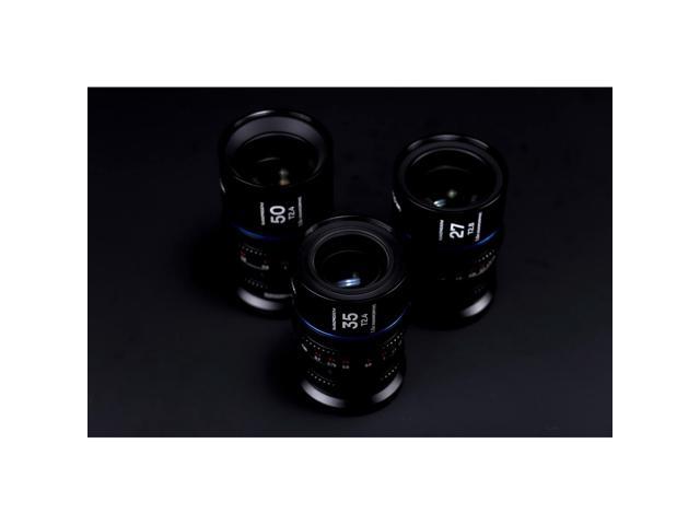 Venus Laowa Nanomorph 27mm T2.8 1.5x S35 Anamorphic Lens for Sony E, Blue Flare