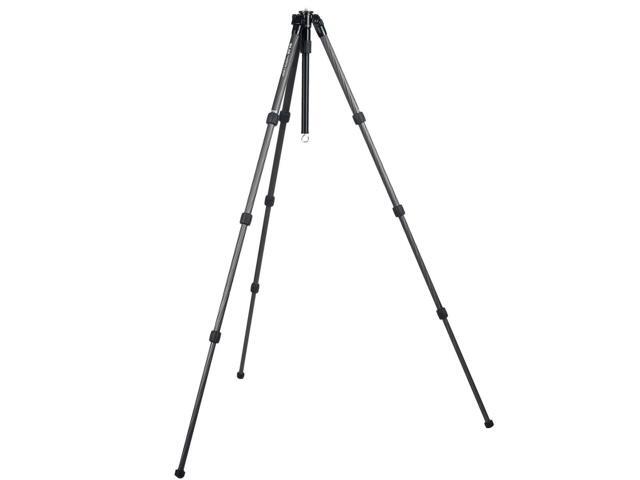 Slik PRO CF-734 4-Section Carbon Fiber Tripod,64.9' Max Height, Black