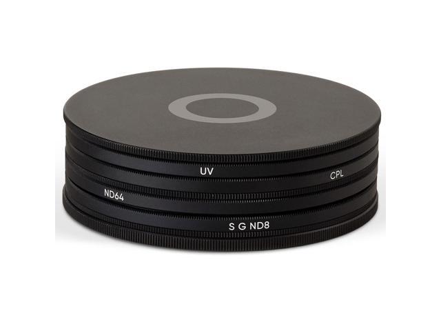 Urth 55mm Nature Filter Kit Plus+ w/UV, CPL, ND64 & Soft Graduated ND8 Filters