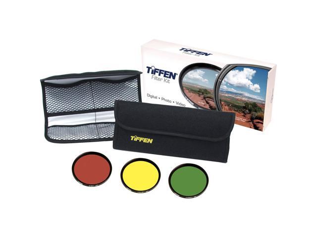 Tiffen 67mm Black and White Filter Kit with Three Filters & Pouch #67BWFK
