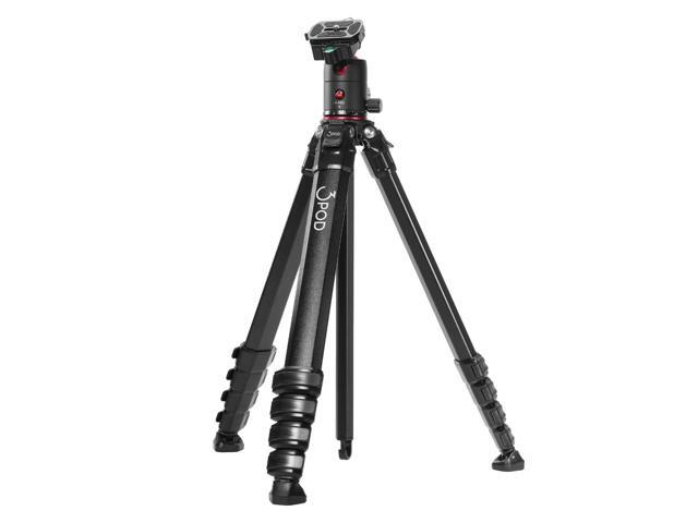 3Pod Wander 4-Section Aluminum Travel Tripod with B2 AB Series Ball Head