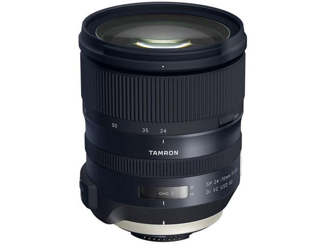 Tamron SP 24-70mm f/2.8 Di VC USD G2 Lens for Nikon F, Bundle with Tiffen 82mm UV and CPL Filters