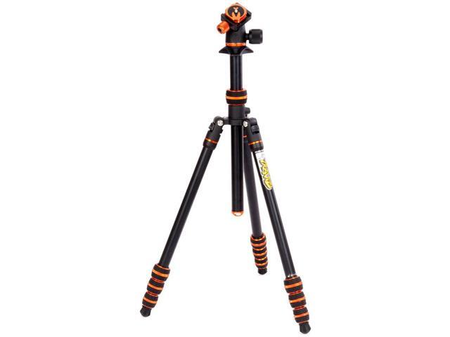 punks travis 2.0 magnesium alloy general use tripod - adjustable, multi-use camera tripod with three detachable legs