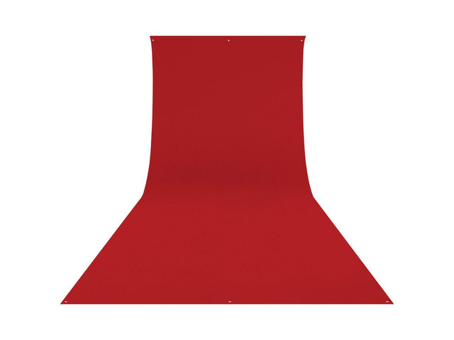 Westcott 9x20' Wrinkle-Resistant Backdrop, Scarlet Red