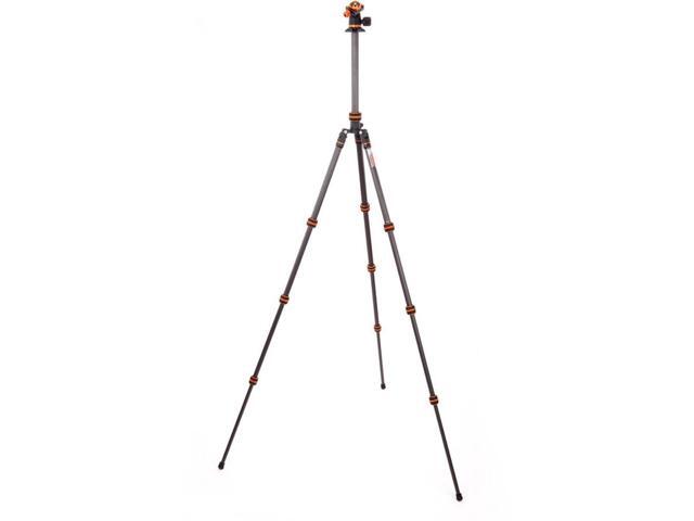 3 Legged Thing Punks Billy 2.0 Carbon Fibre Travel-Friendly Tripod - Compact & Adjustable Camera Tripod with Three Detachable Legs