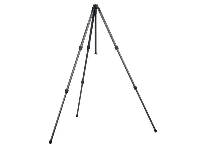 Slik PRO CF-633 3-Section Carbon Fiber Tripod, 64.2' Max Height, Black