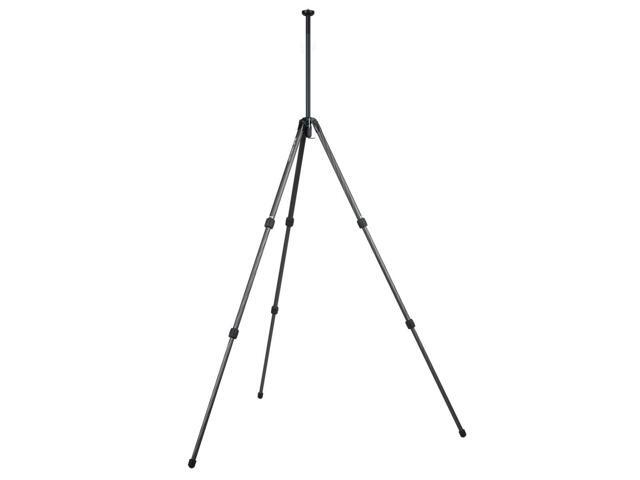 Slik PRO CF-633 3-Section Carbon Fiber Tripod, 64.2' Max Height, Black