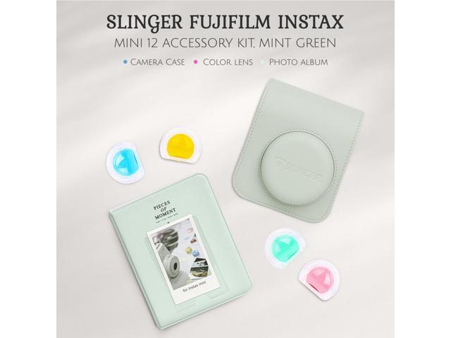 Slinger FujiFilm Instax Mini 12 Accessory Kit, Mint Green #SL-FJIM12-AG