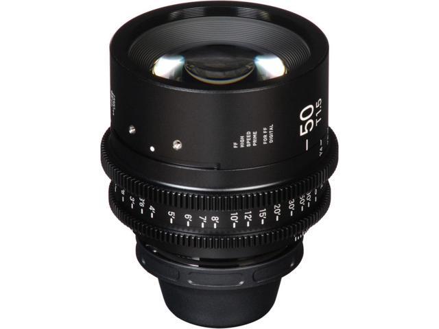 Sigma 50mm T1.5 FF Fully Luminous High-Speed Prime Cine Lens for Canon EF, Feet