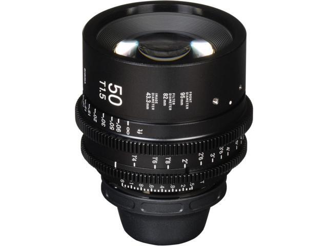 Sigma 50mm T1.5 FF Fully Luminous High-Speed Prime Cine Lens for Canon EF, Feet