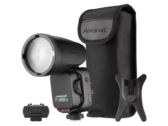 Westcott FJ80 II M 80Ws Universal Touchscreen TTL Speedlight Flash with Adapter for Sony Cameras