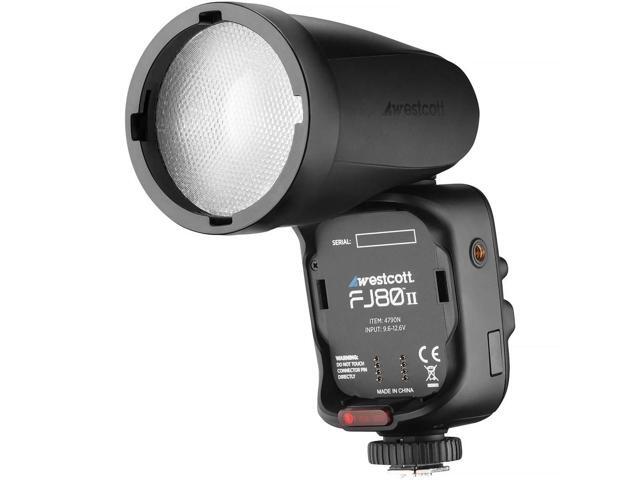 Westcott FJ80 II M Touchscreen Speedlight with Multi-Brand Camera Mount (80Ws)