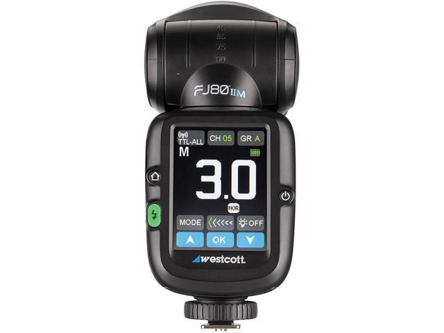 Westcott FJ80 II M Touchscreen Speedlight with Multi-Brand Camera Mount (80Ws)