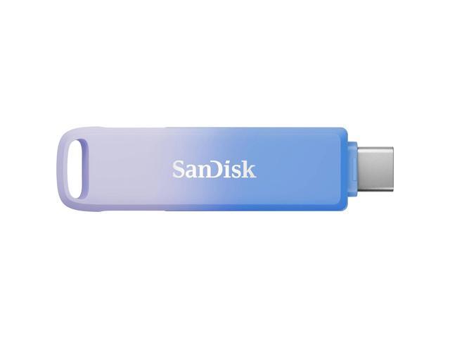SanDisk - Creator Phone Drive 128GB USB Type C and Lightning connectors - Blue - image 5