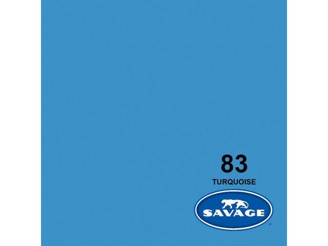 Savage Widetone Seamless Background Paper, 53' wide x 36', Turquoise, #83
