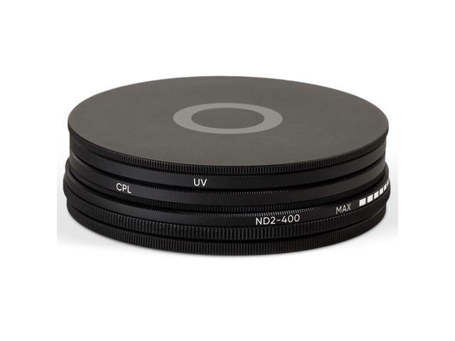 Urth 40.5mm Explore Filter Kit withUV, CPL & VND2-400 Lens Filters #UFKM3PST40