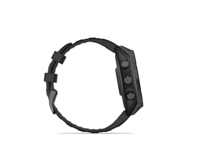 Garmin - fēnix 8 Solar Sapphire GPS Smartwatch 47mm Fiber-reinforced polymer - Carbon Gray DLC Titanium - (2024) - image 7