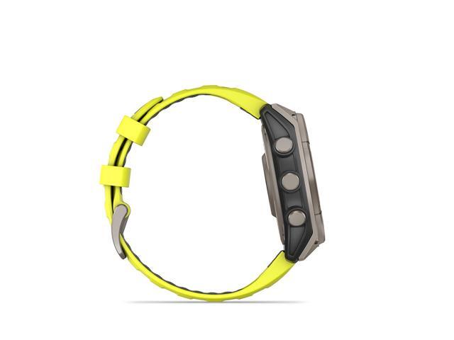 Garmin - fēnix 8 Solar Sapphire GPS Smartwatch 47mm Fiber-reinforced polymer - Titanium - (2024) - image 7