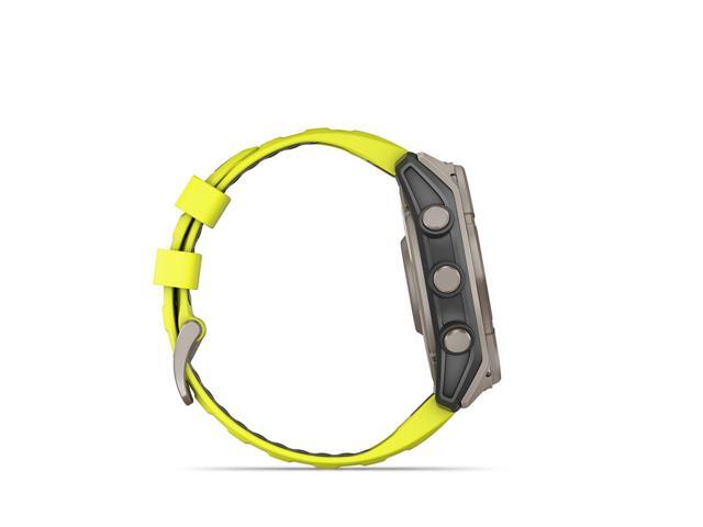 Garmin - fēnix 8 Solar Sapphire GPS Smartwatch 51mm Fiber-reinforced polymer - Titanium - (2024) - image 7