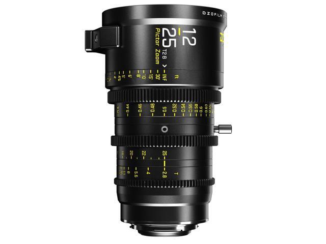 DZOFILM Pictor Zoom 12-25mm T2.8 Parfocal Cine Lens for PL Mount and Canon EF, Black