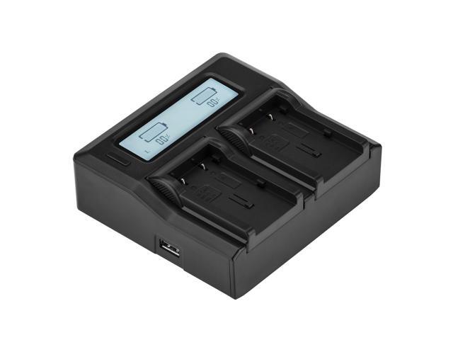 Green Extreme Dual Smart Charger with LCD Screen for Canon NB-2L