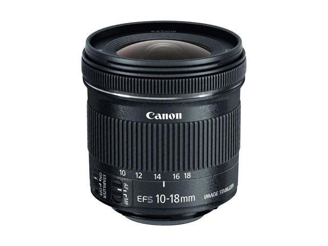 Canon EF-S 10-18mm f/4.5-5.6 IS STM Lens, Bundle with ProOptic 67mm Filter Kit, Flex Lens Shade, Lens Case, Cleaning Kit, Lens Cap Tether, Lens...