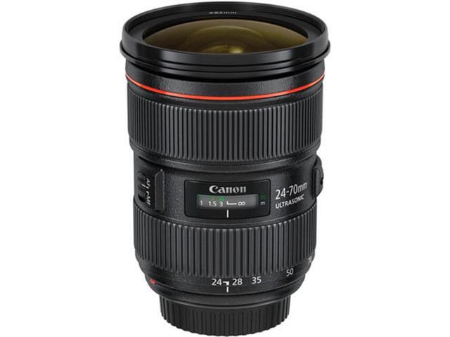 Canon EF 24-70mm f/2.8L II USM Lens, Bundle with Tiffen 82mm UV and CPL Filters