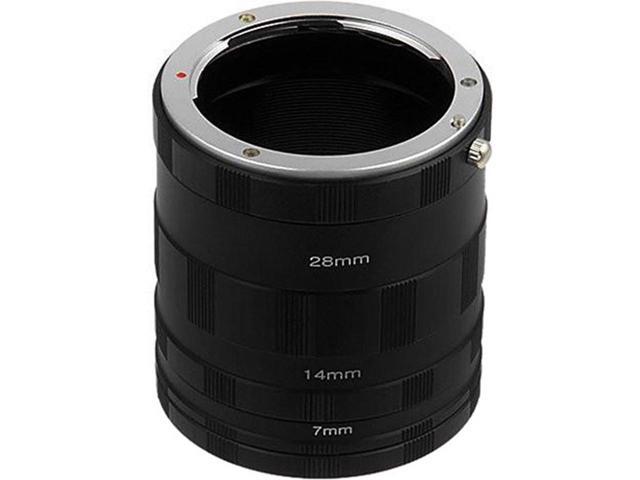 Fotodiox Macro Extension Tube Set Compatible with Sony E-Mount Cameras for Extreme Macro Photography