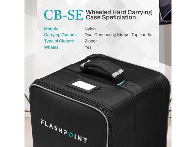 Flashpoint CB-SE Wheeled Hard Carrying Case #FP-CBSE