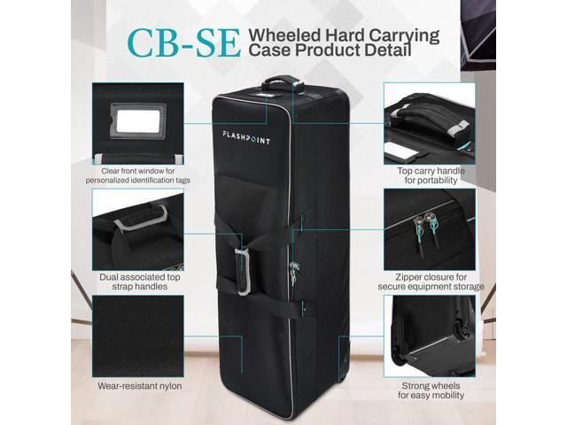 Flashpoint CB-SE Wheeled Hard Carrying Case #FP-CBSE