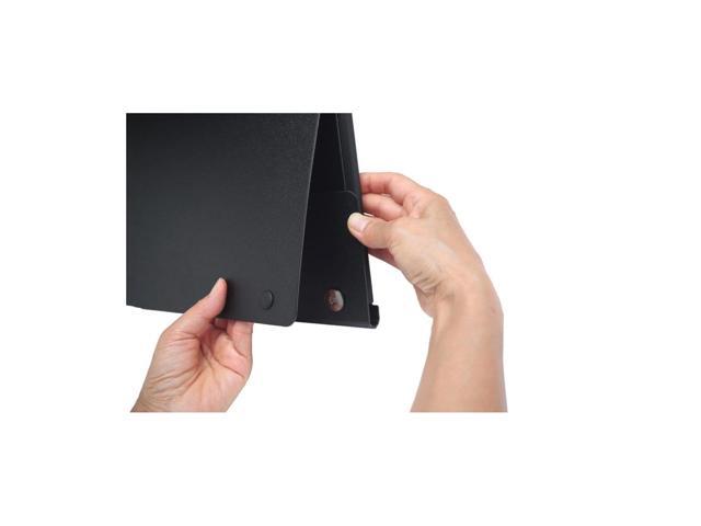 Itoya ProFolio Magnet Closure Case, 8.5x11' Letter Size, Black #MG-811BK