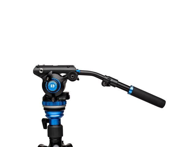 Benro S6PRO Fluid Video Head 3/8'-16 Head Mount 1/4'-20 Accessory Mounts