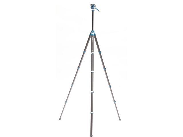 Benro CyanBird 5-Section Carbon Fiber Tripod with FS20PRO 3-Way 2 in 1 Pan/Tilt Head
