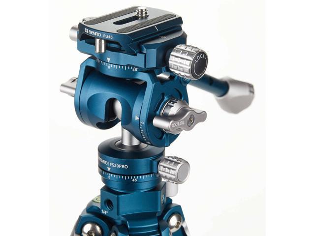 Benro CyanBird 5-Section Carbon Fiber Tripod with FS20PRO 3-Way 2 in 1 Pan/Tilt Head