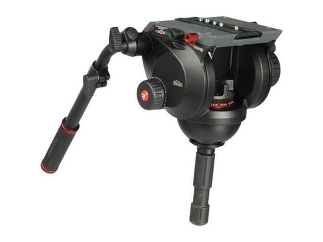 Manfrotto 536 4-Section Carbon Fiber Tripod Legs with 509 Fluid Video Head