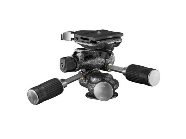Gitzo GHF3W 3-Way Fluid Head, 28.6 lb Capacity