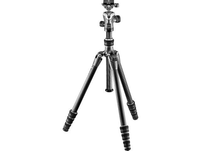 Gitzo GT0545T Traveler Series 0 4-Section Carbon Fiber Tripod with GH1382TQD Center Ball Head