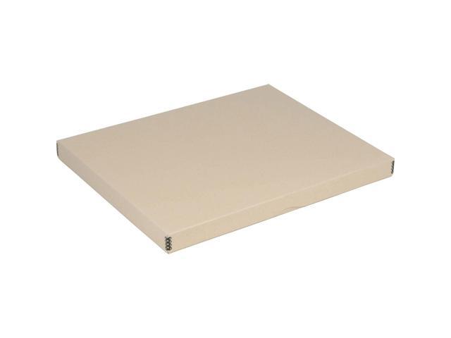 Archival Methods Drop Front Box, 1.5' 8.5' x 10.5', Tan #01-011