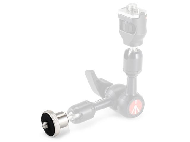 Manfrotto 1/4' Anti Slip Plate Adapter for 244 Mini & 244 Micro Arms, Black